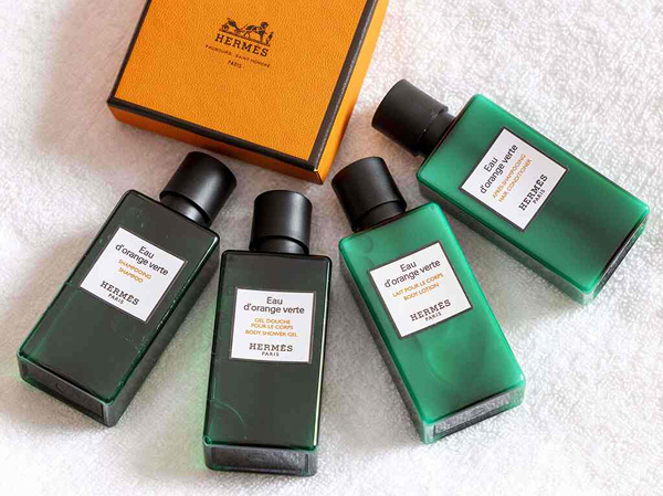 憧れの『HERMES』バスアメニティセット付き～エルメスのオレンジに愛される香り～